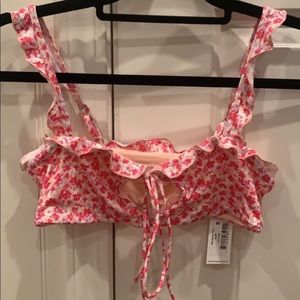 FRANKIES BIKINIS BATHING SUIT TOP-